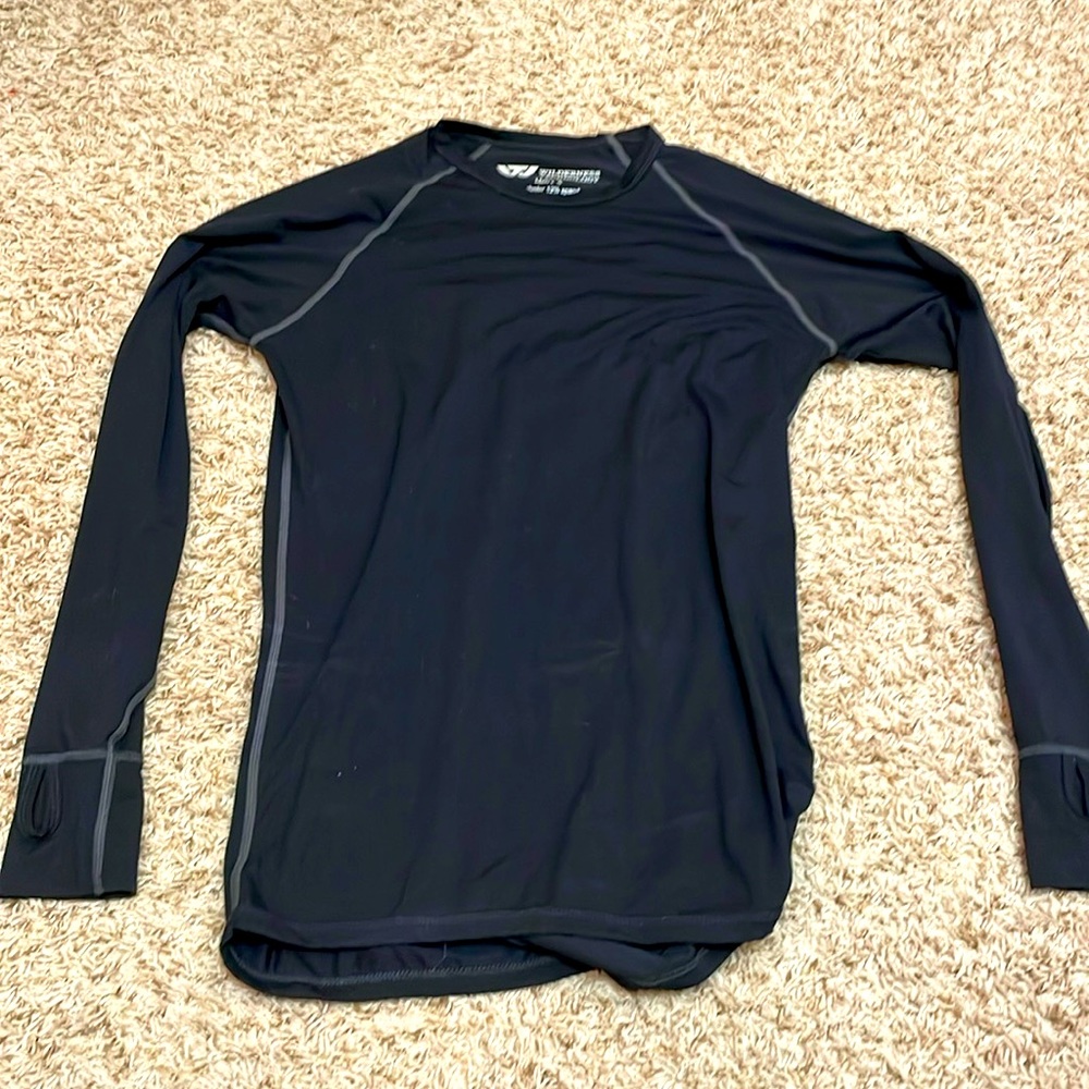 Long Sleeved Running Shirt w/finger holes